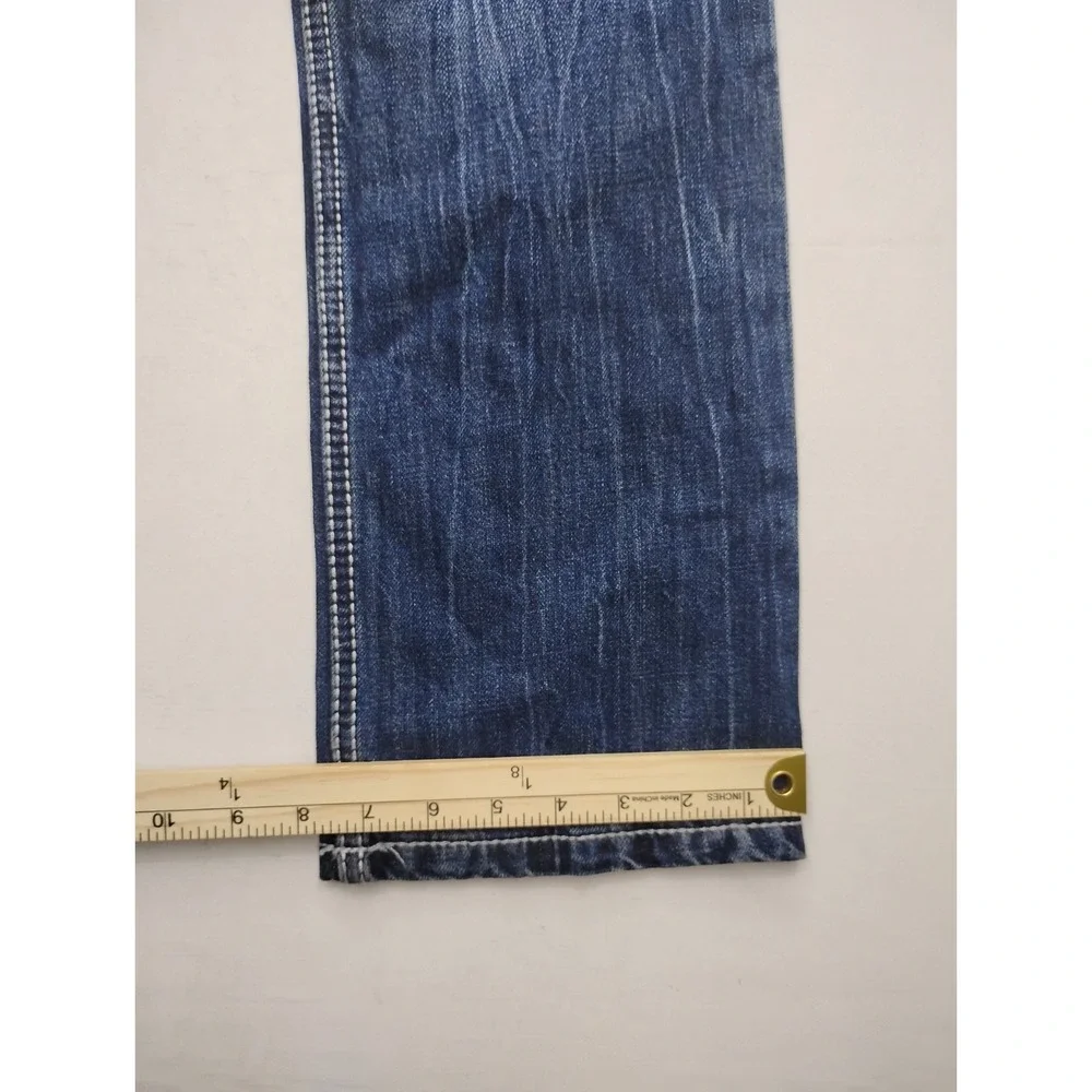Wrangler 20X Boy's Vintage Boot Cut Jeans Thick Stitch Size 12 Regular